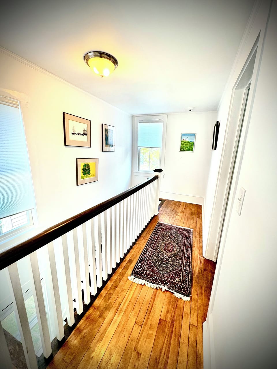 Bedrooms on second floor