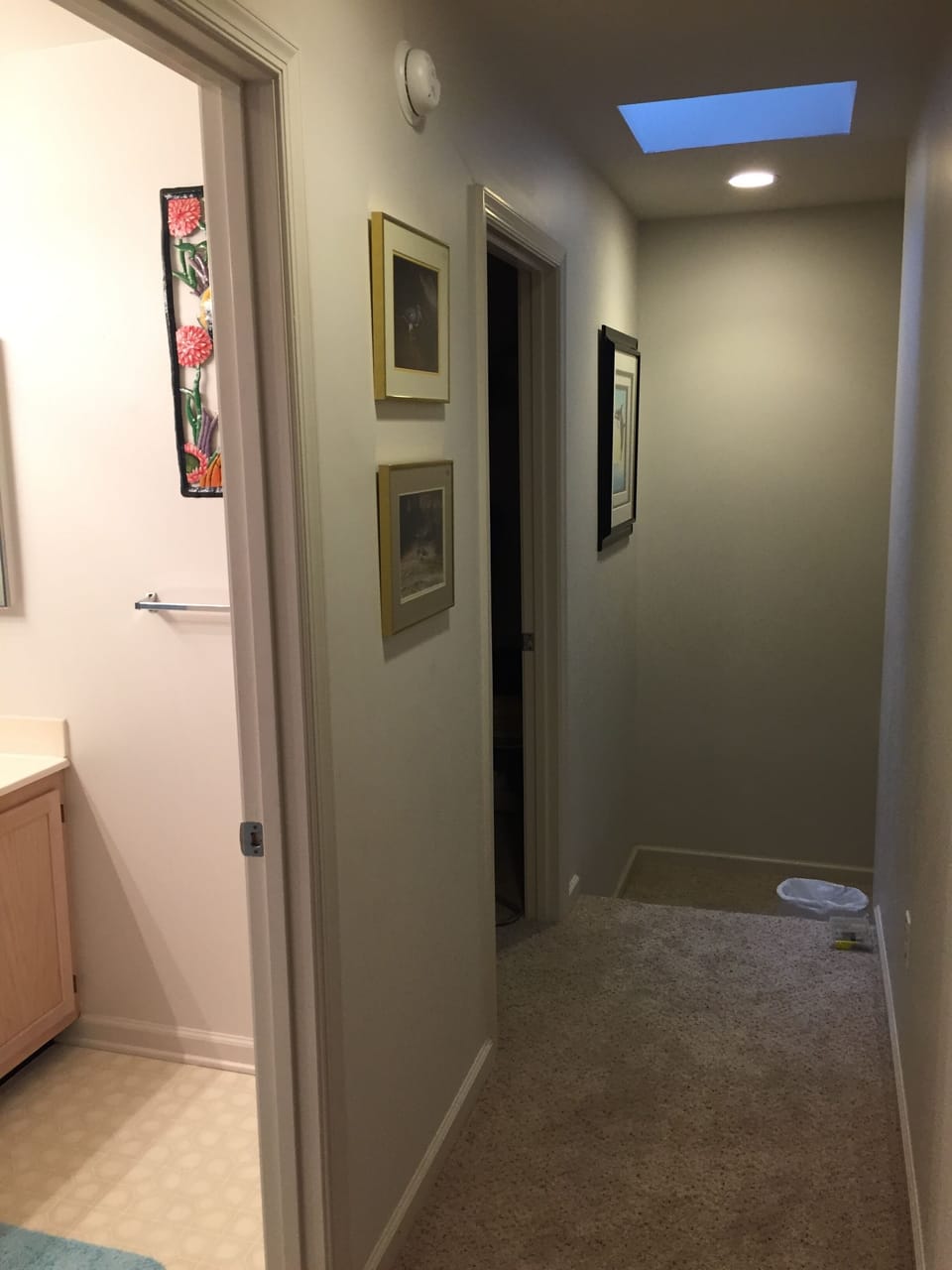Upstairs hallway