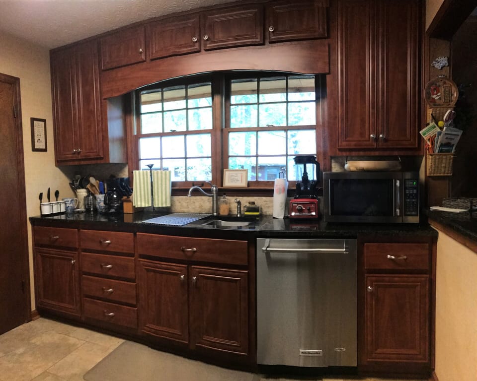 Clean, organized, and fully-stocked kitchen