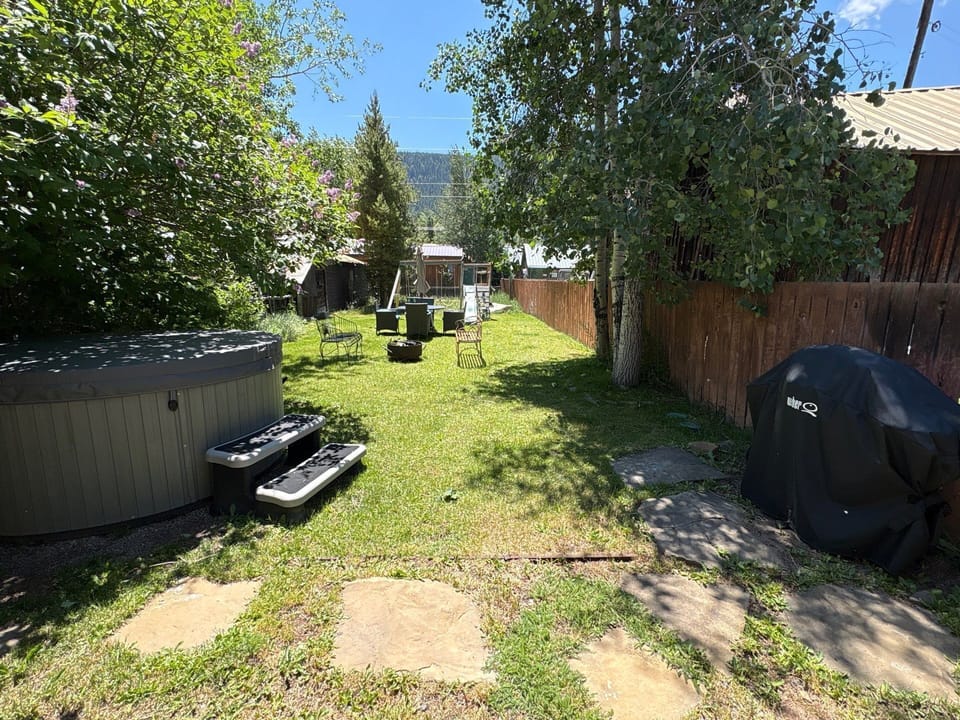 This is a picture of our backyard taken on 6/29/26.
