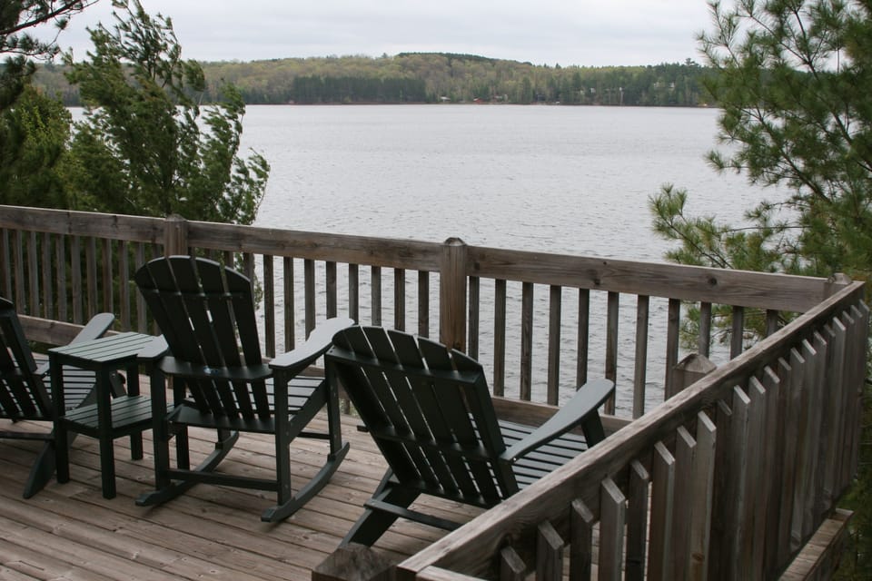 view from the deck