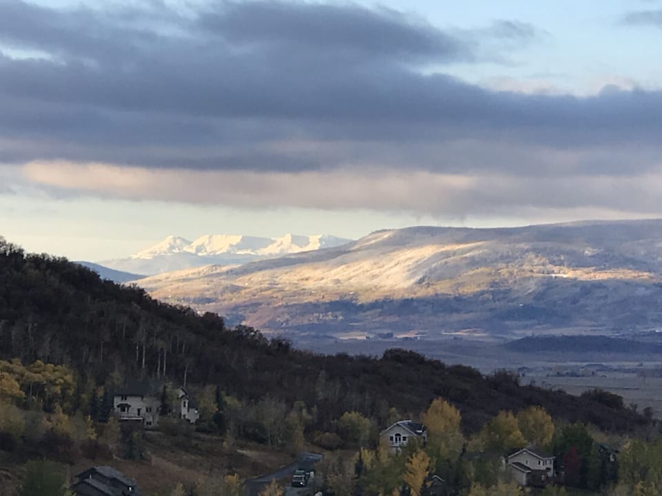 40 Mile View of the Flat Top Mountains in Spring
