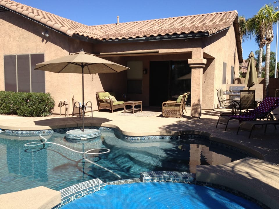 Rear Patio