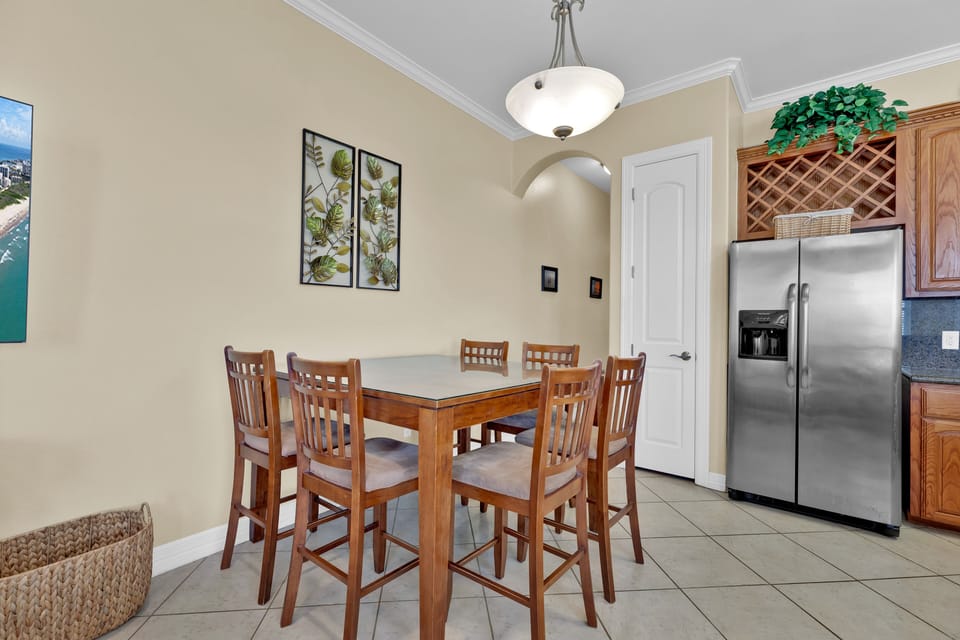 Share meals, laughs, and memorable moments together in this inviting dining space