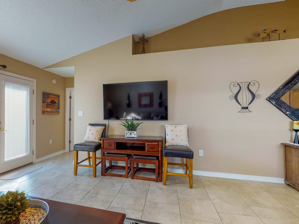 Family Room with 65" SMART TV