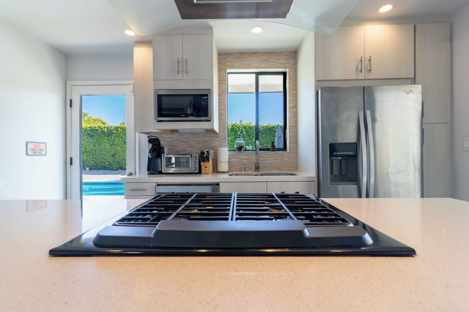 Well equipped kitchen
