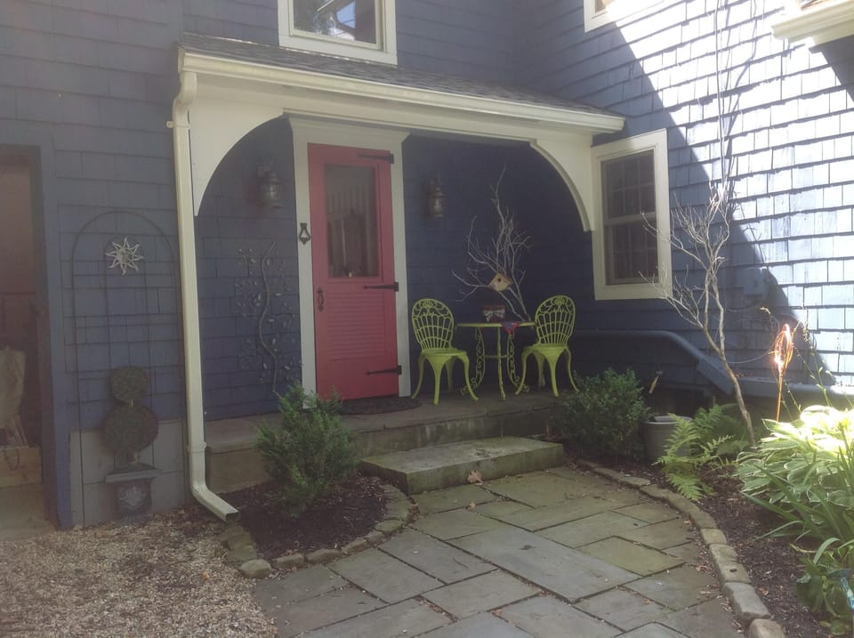 Front entrance of the home