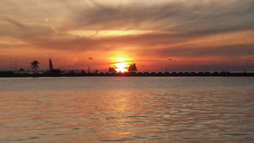 Walk less than a block - watch the sunset from locals only know about boardwalk