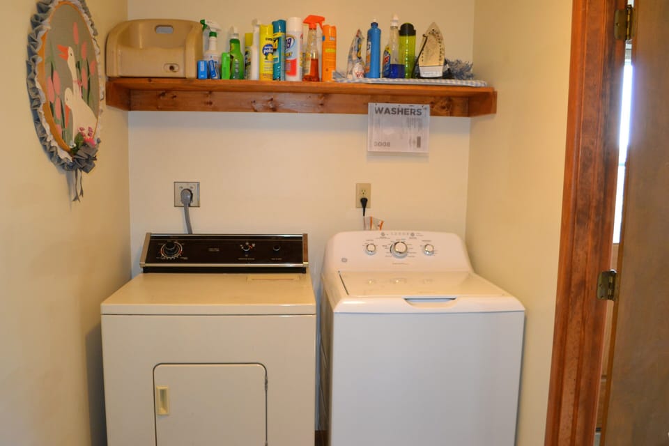 Laundry Room with Full Size Washer & Dryer