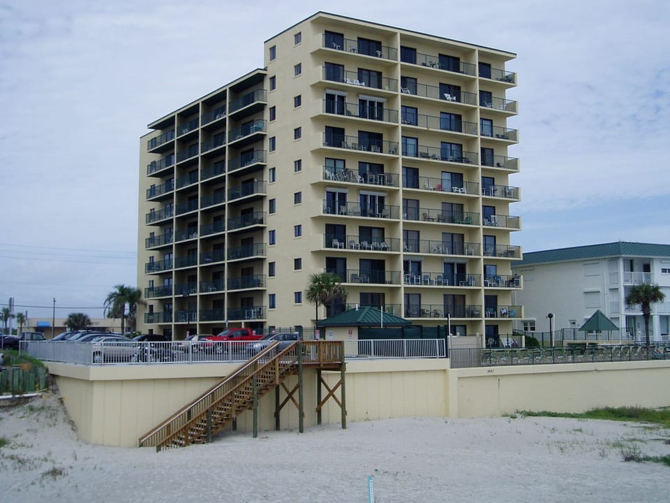 Sunglow Condo from the beach.