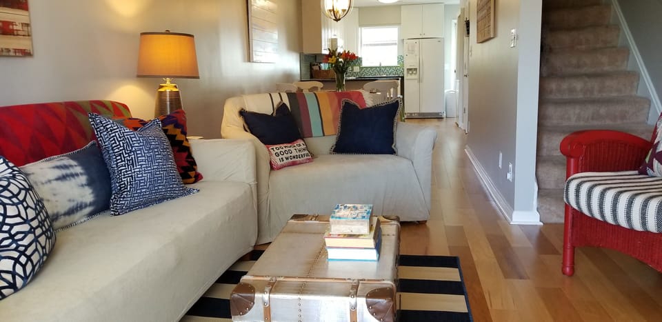 couch & loveseat.  The loveseat contains a pullout twin sleeper 