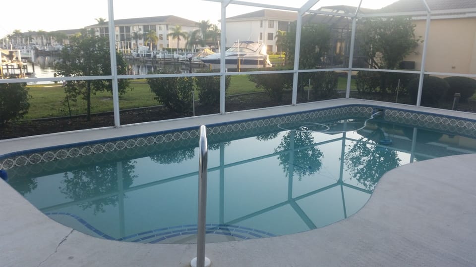 pool in daylight
