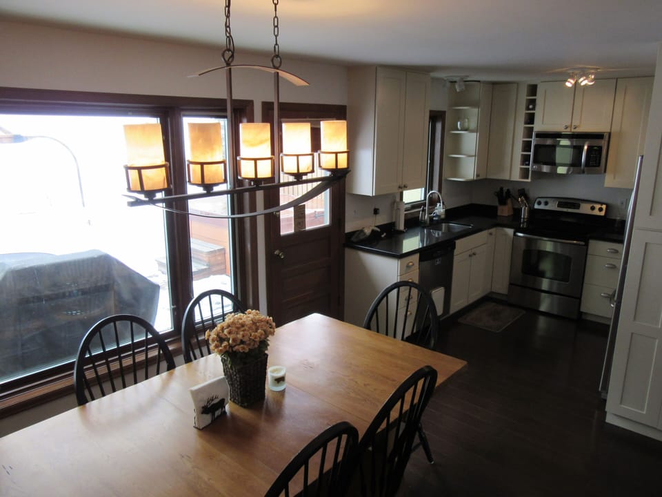 Dining Area and Kitchen