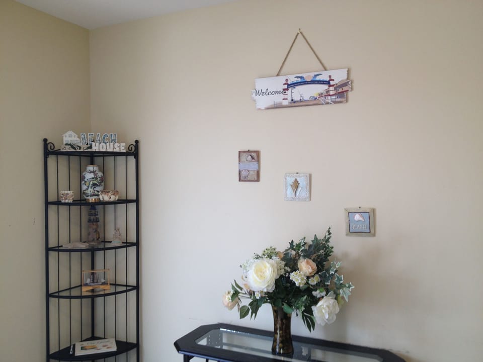 Beautifully decorated with hand picked items.  