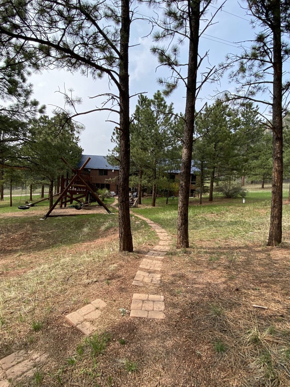 Our 4-acre property borders hundreds of acres of National Forest - so private