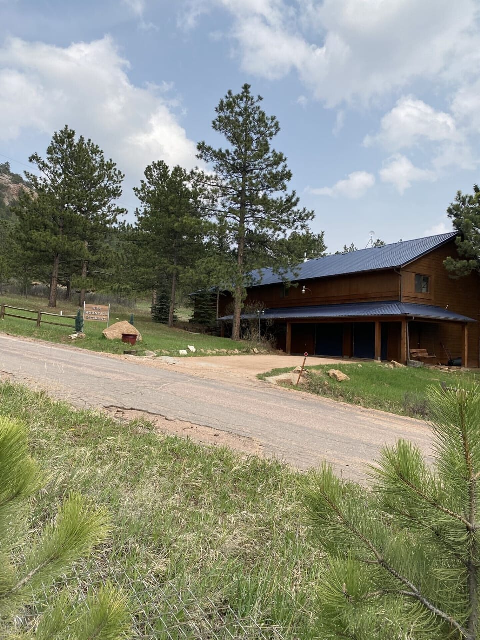 Notice the paved road for easy access.  The door is unlocked for you, come on in