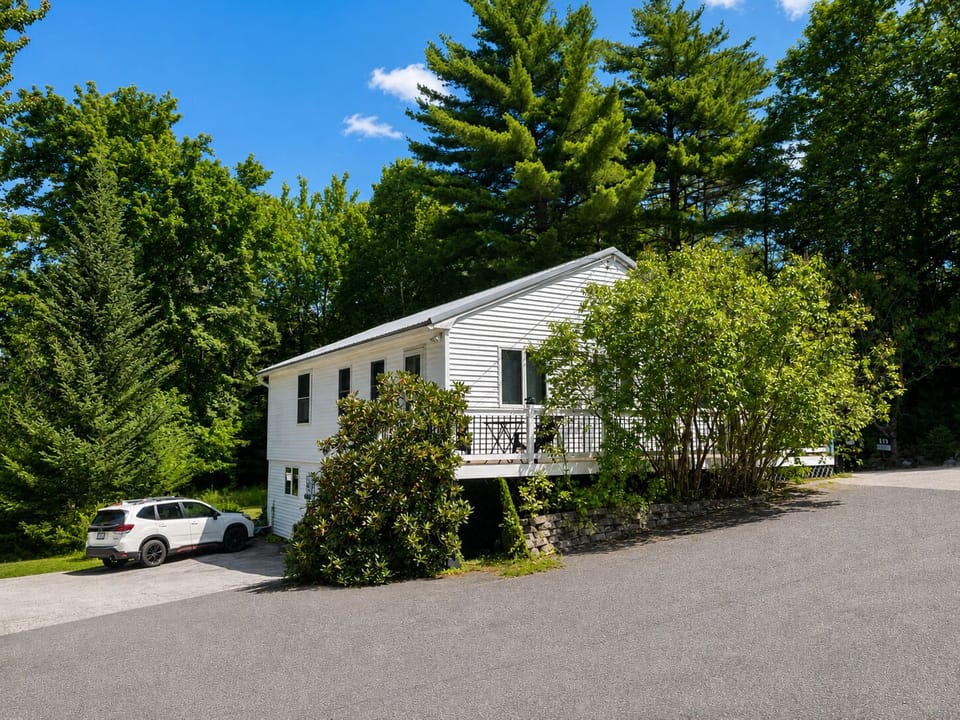 Rental viewed over separate basement office apartment