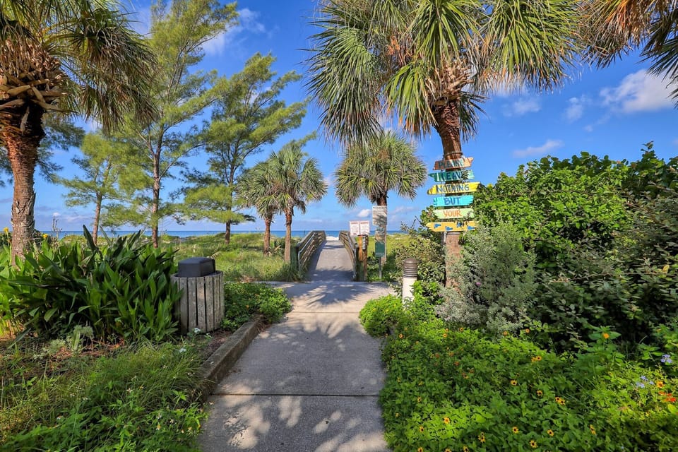 Beach access to Indian Rocks Beach