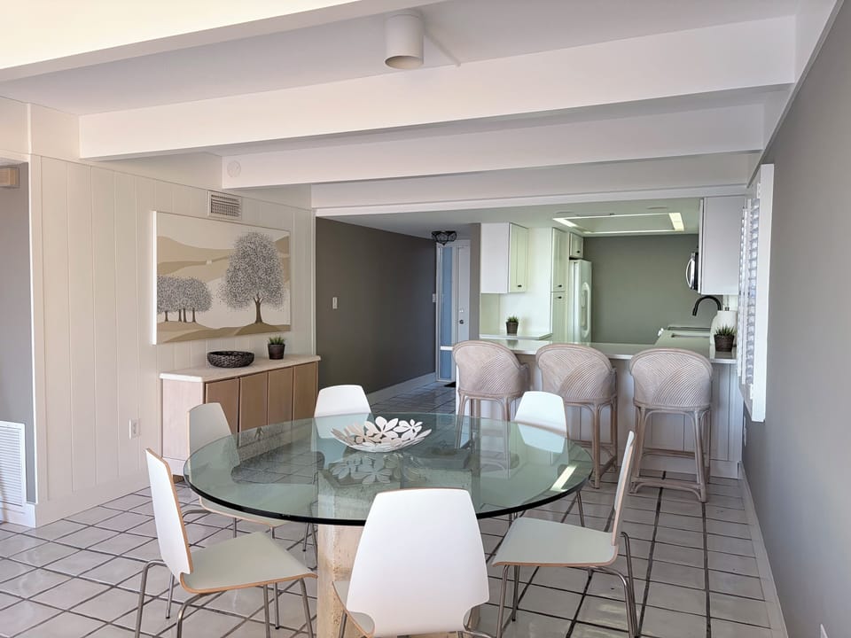 Remodeled kitchen.