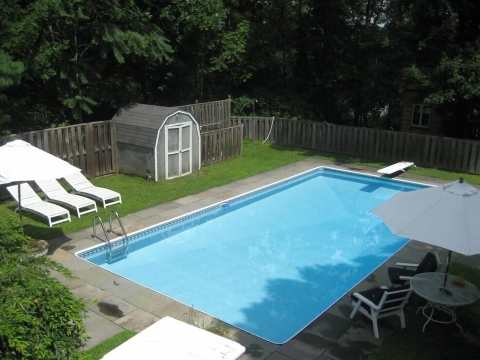 Pool View from Deck