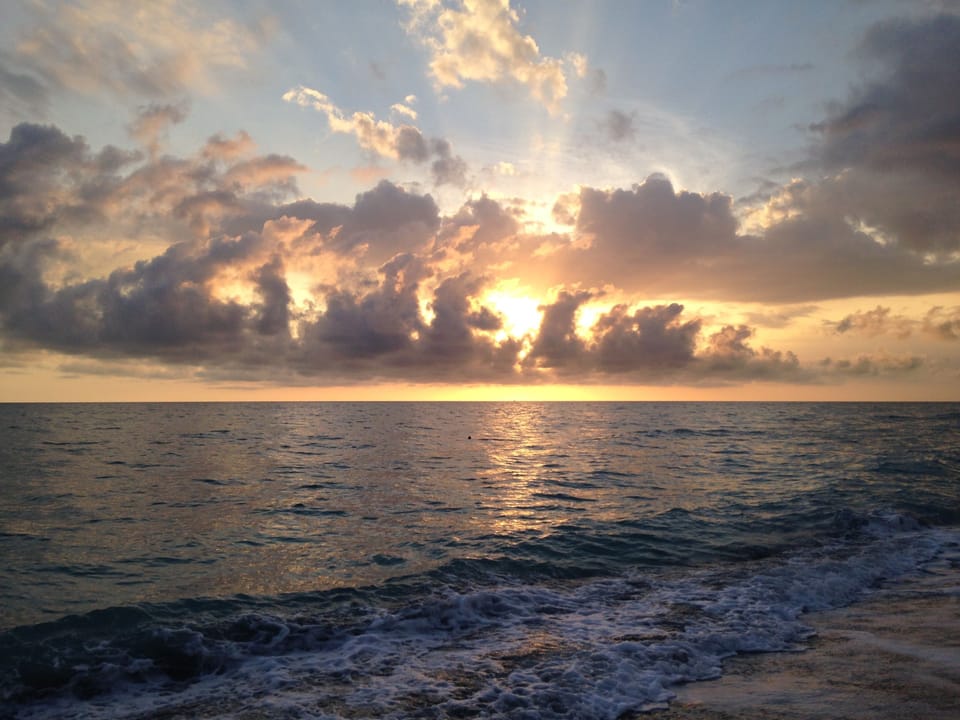 Beautiful sunsets and daily occurrence

