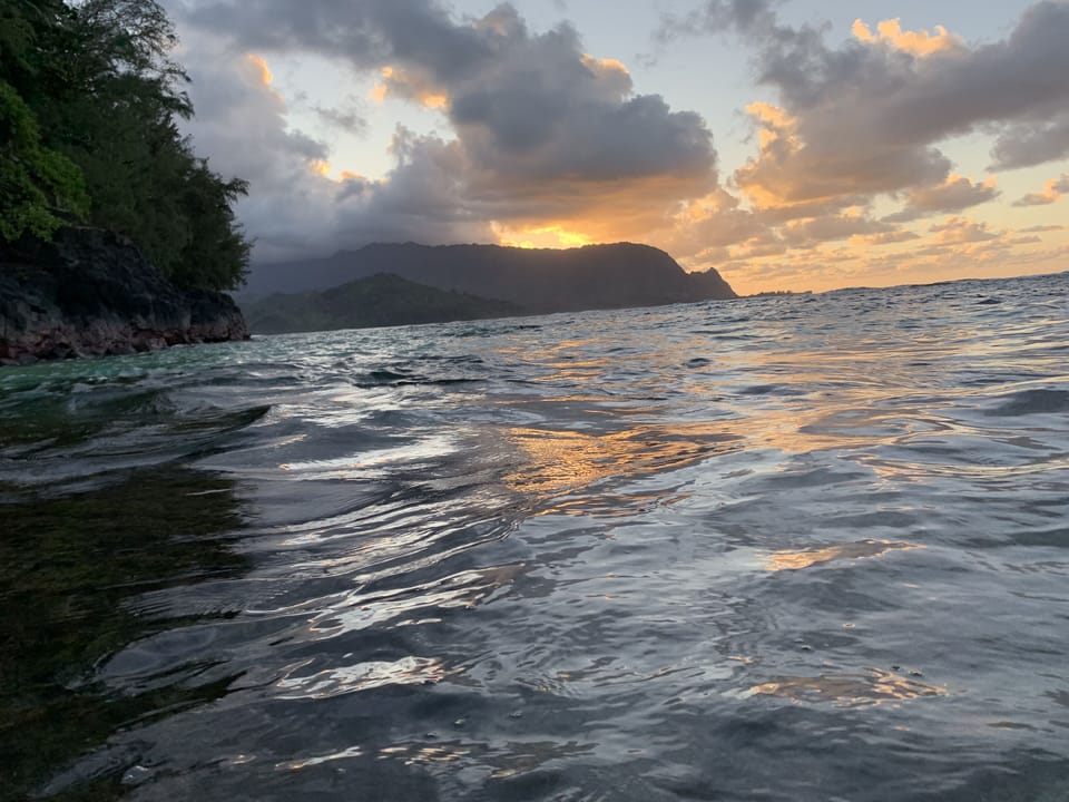 Hideaways Beach sunset