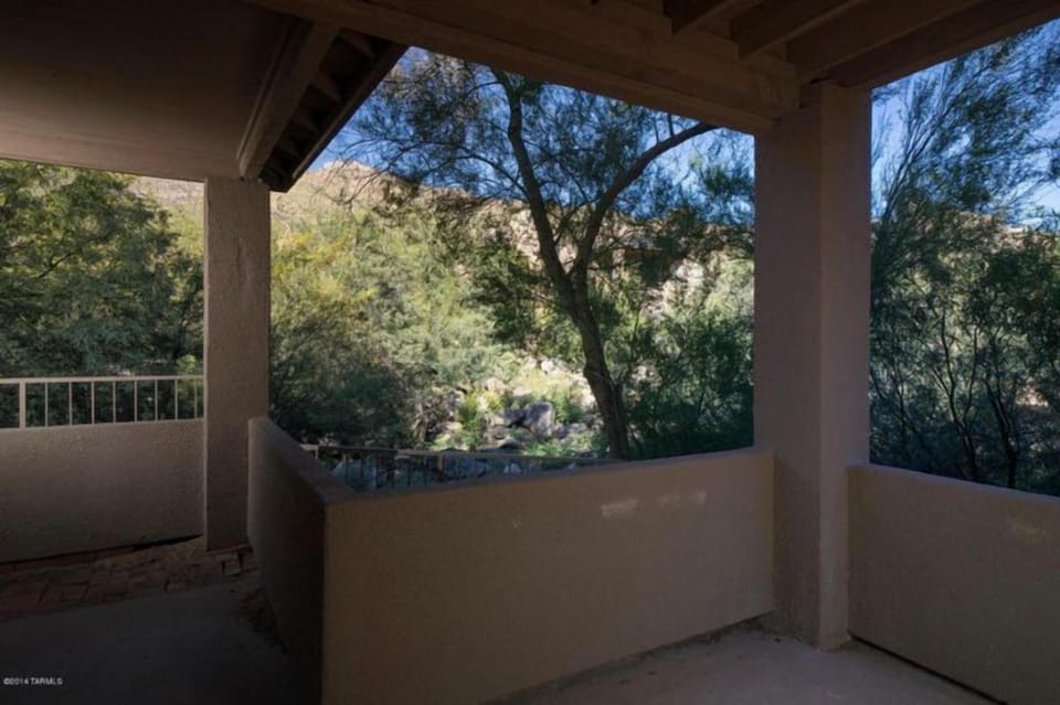 Great views from the private patio