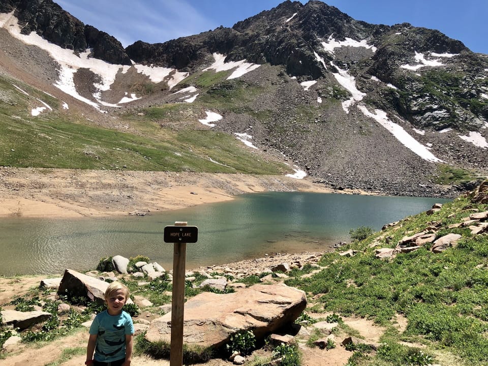 Nearby hike, hope lake 