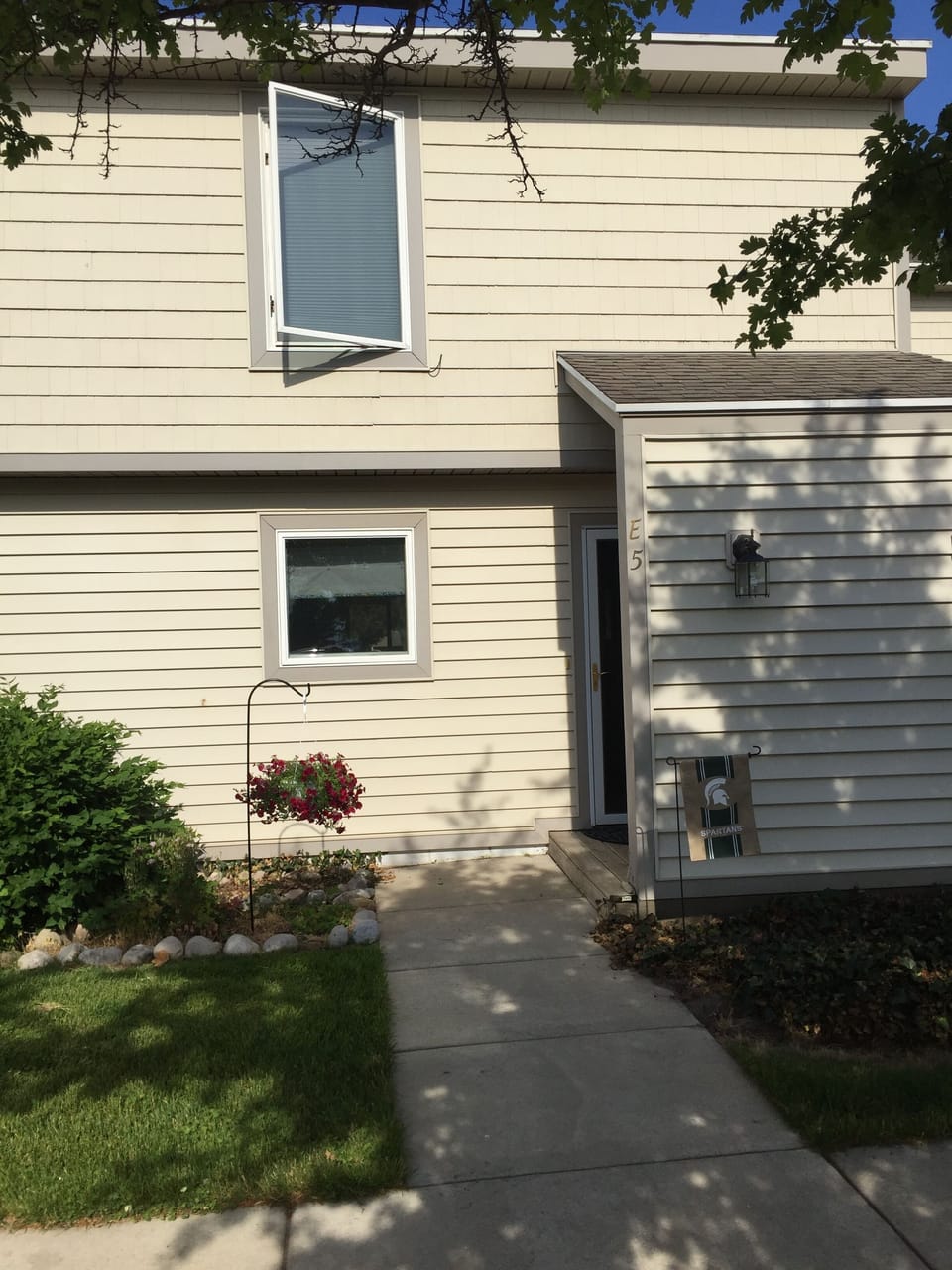 Front of the townhouse