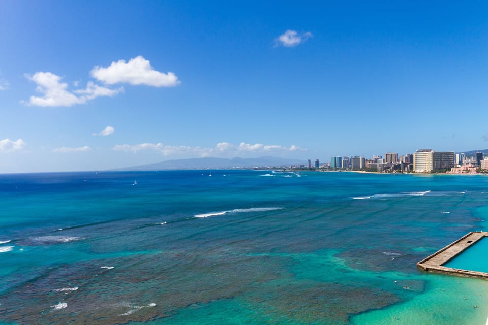 Crystal clear Pacific Ocean was once the playground of Royalty (Hawaiian Ali'i)