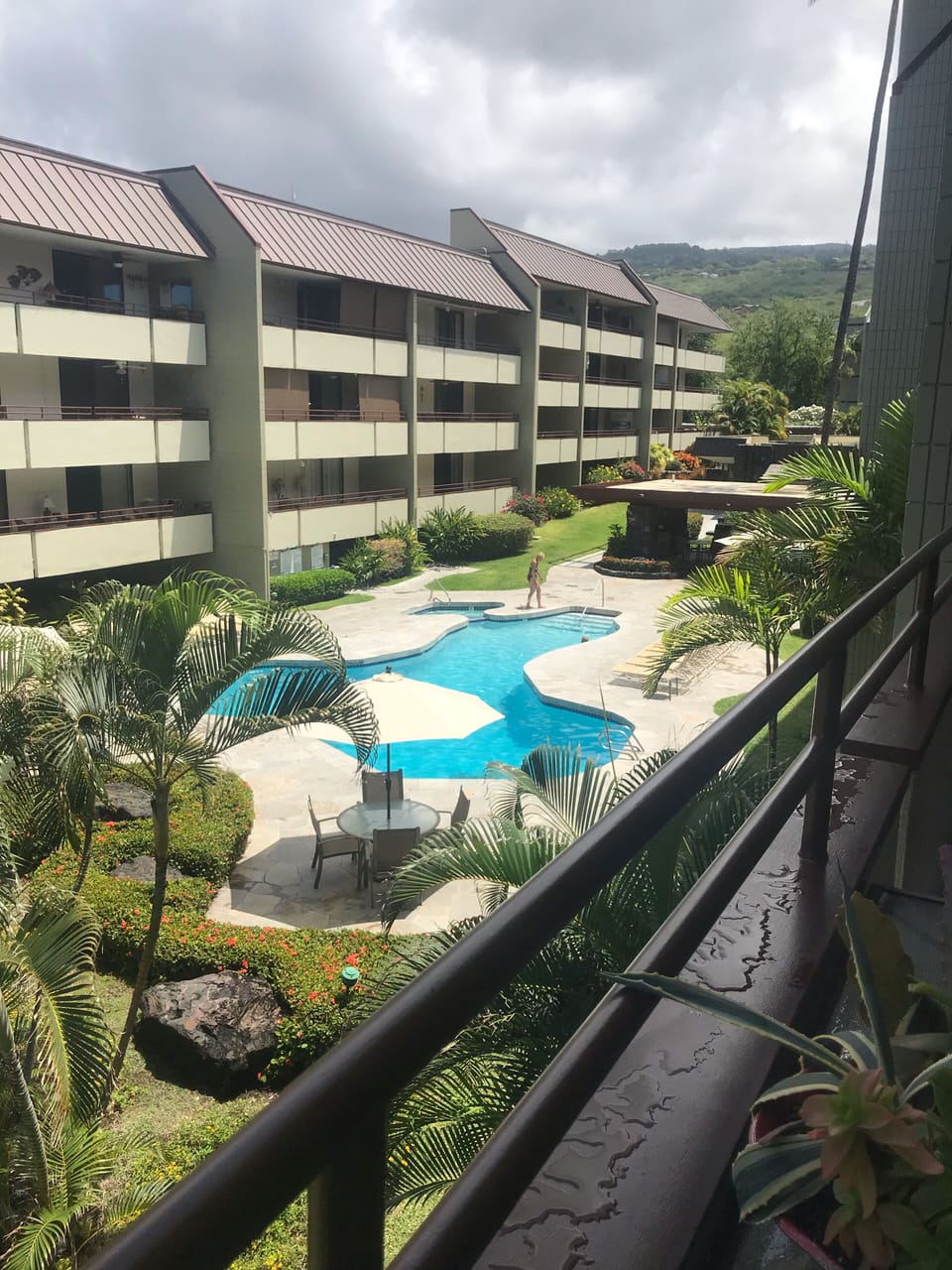 Pool from our lanai 