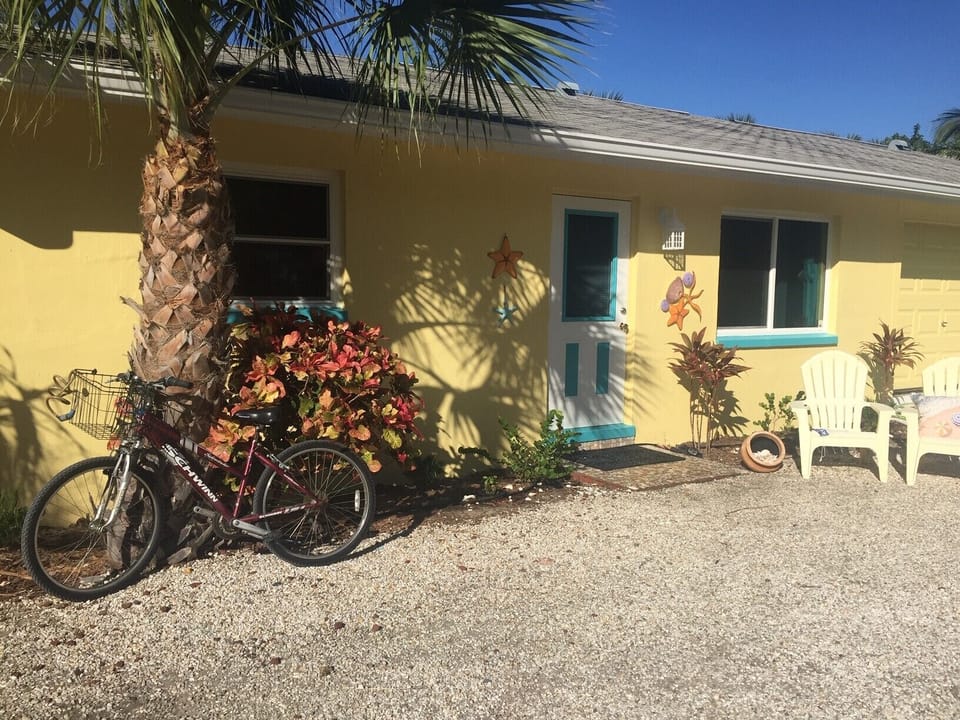 Just pull your car (or bike!) right up to the front door!  What could be easier?