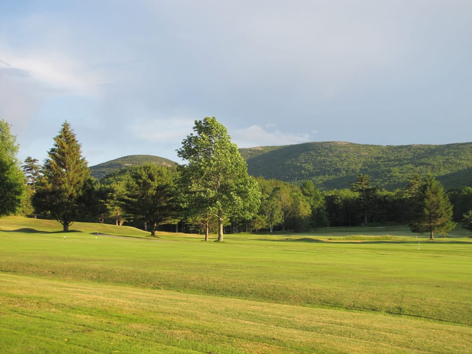 O Golf Course next door