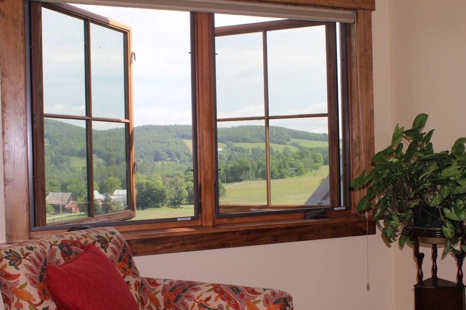 Gorgeous views all  around, this is from the bedroom