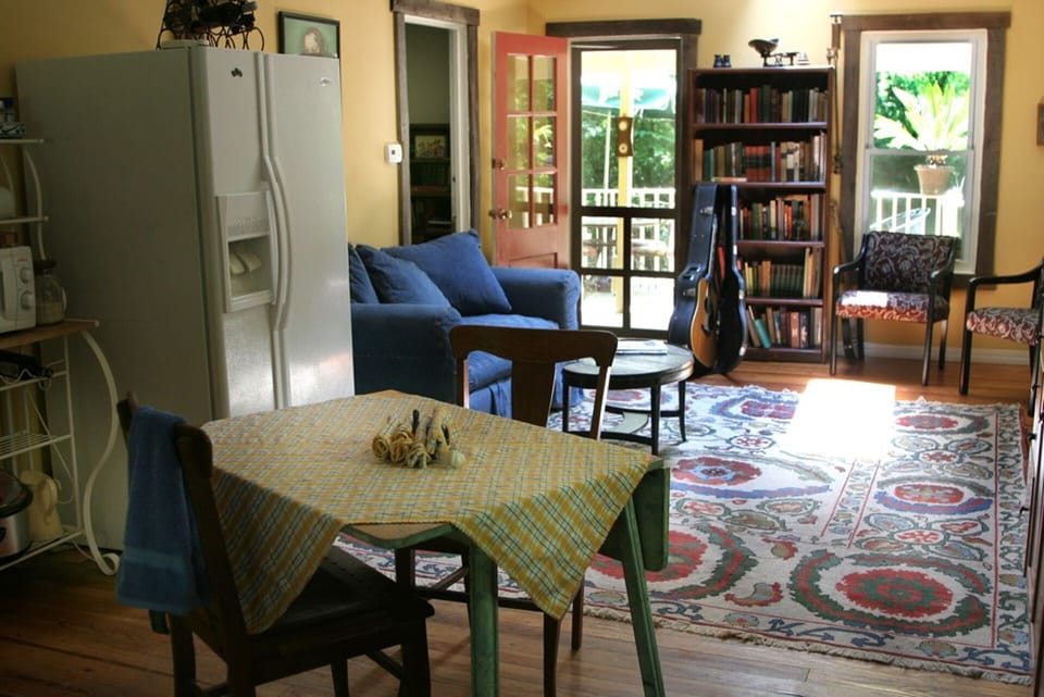 View from the kitchen area