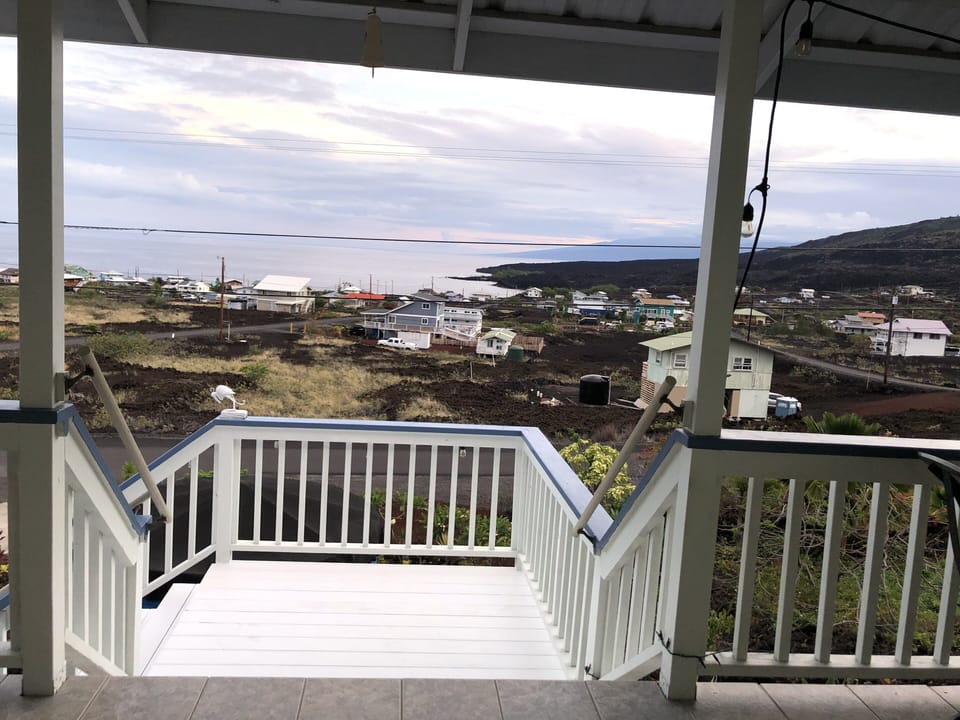 View of the entrance from our Lanai 