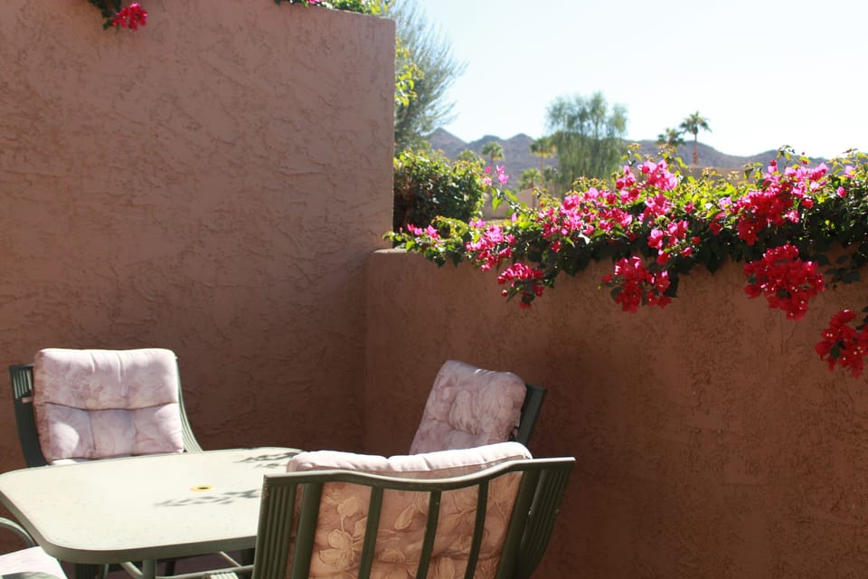 Patio off Master bedroom