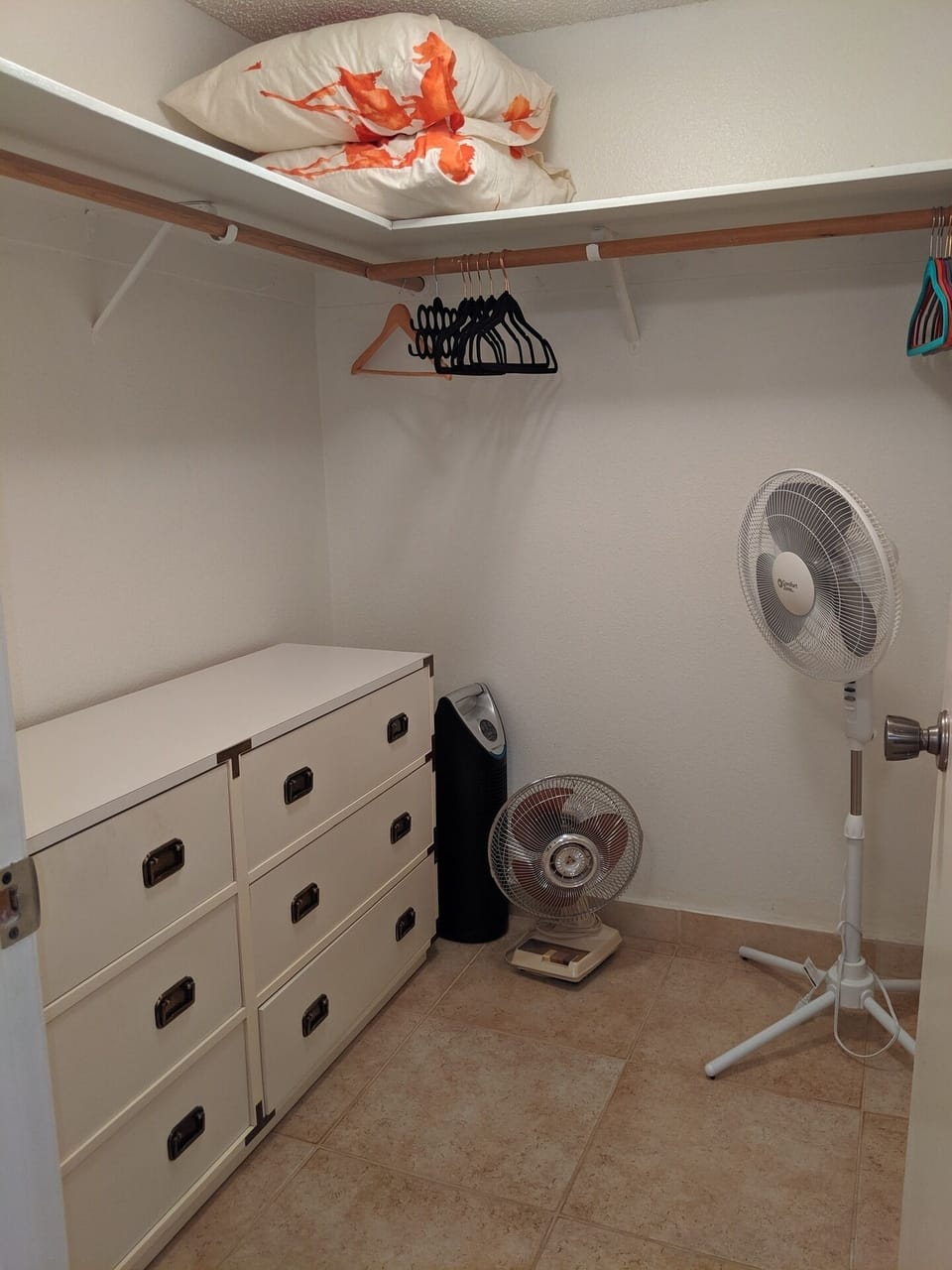 Master closet