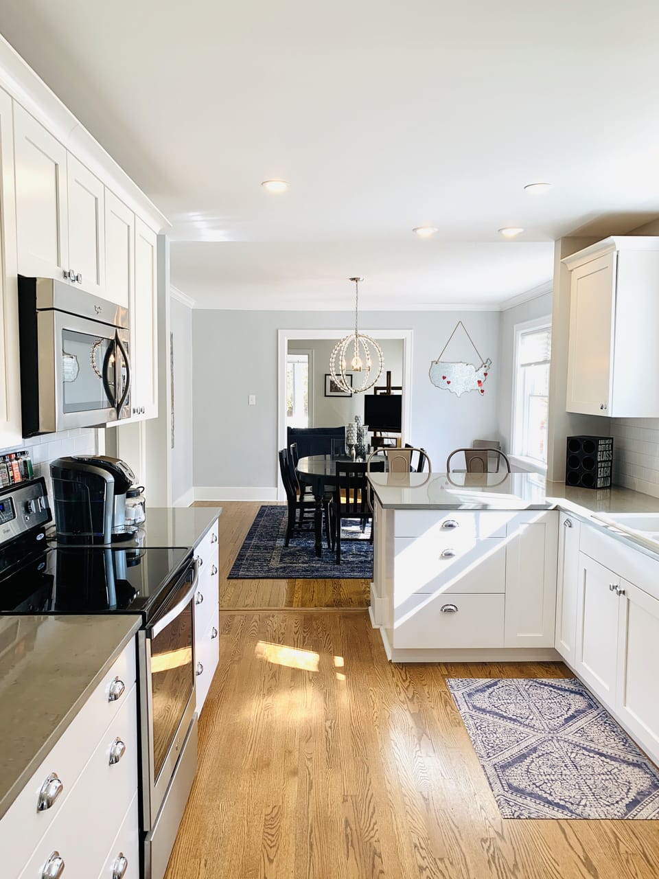 Bright, Open and  airy floor plan