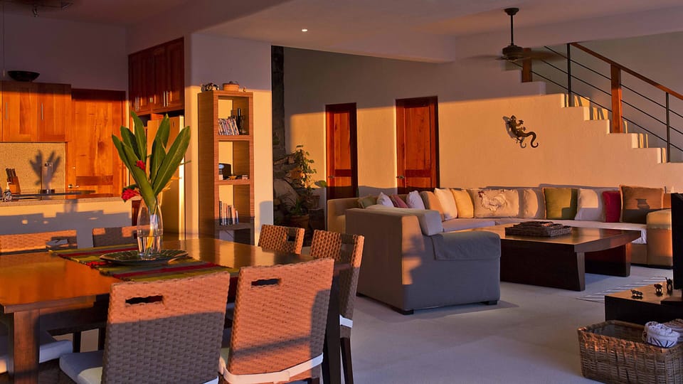 Dining Room, Kitchen, and Living Room