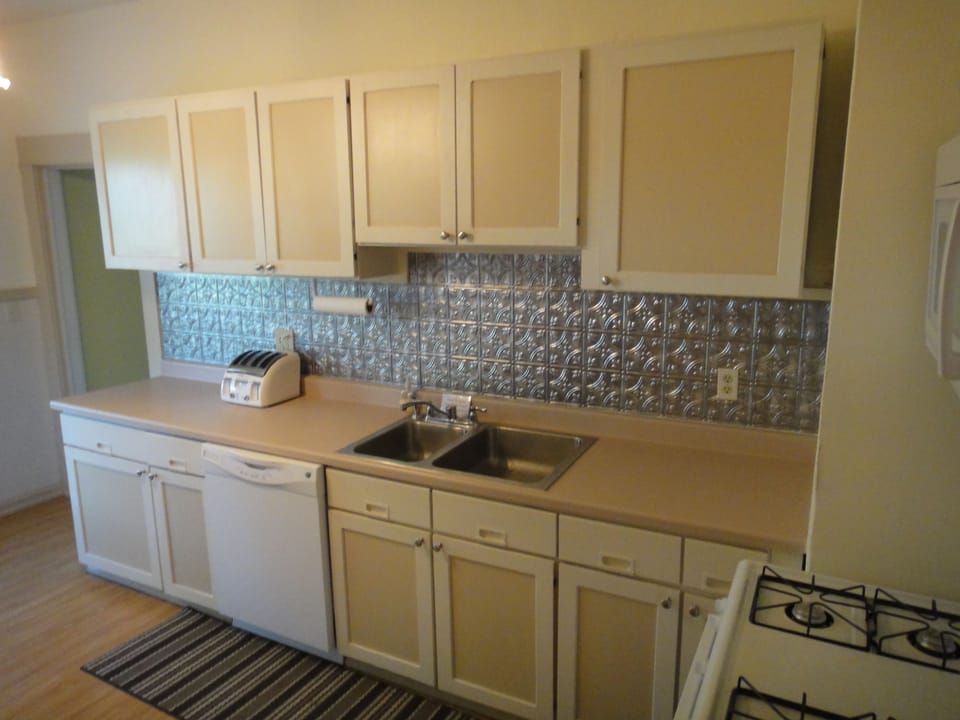 full kitchen with modern appliances