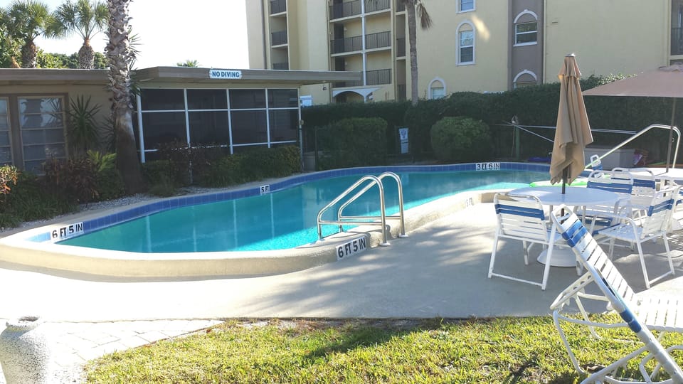 Enjoy our newly upgraded in ground pool!
