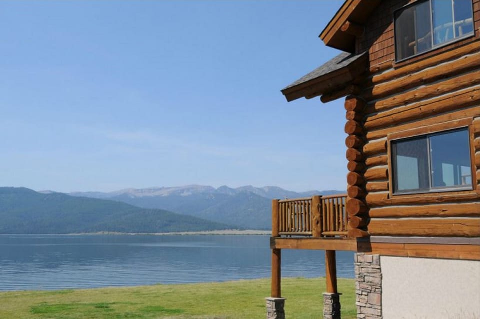 Three levels of private space for all guests-30 steps from the door to the lake!