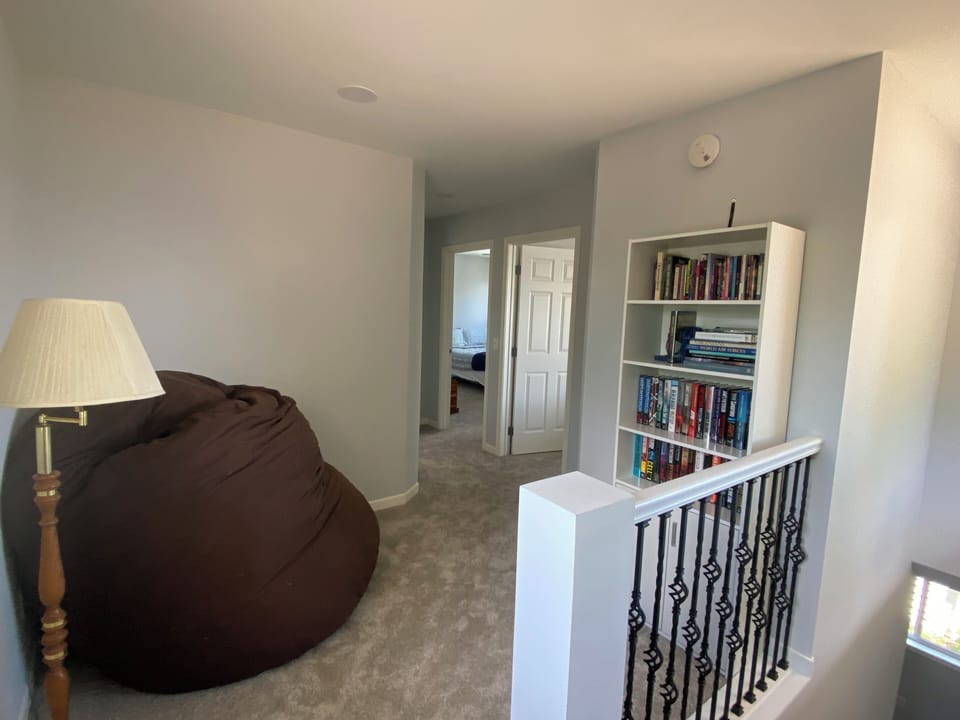 Upstairs landing area