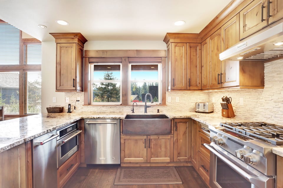 Completely new kitchen 