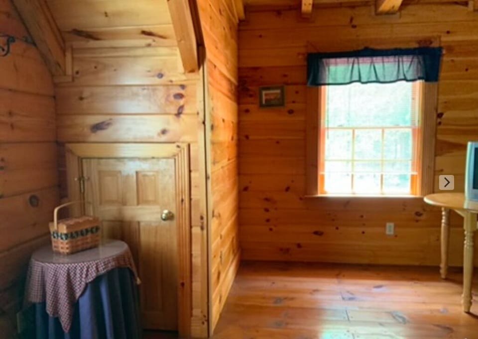 Large bedroom with sitting area