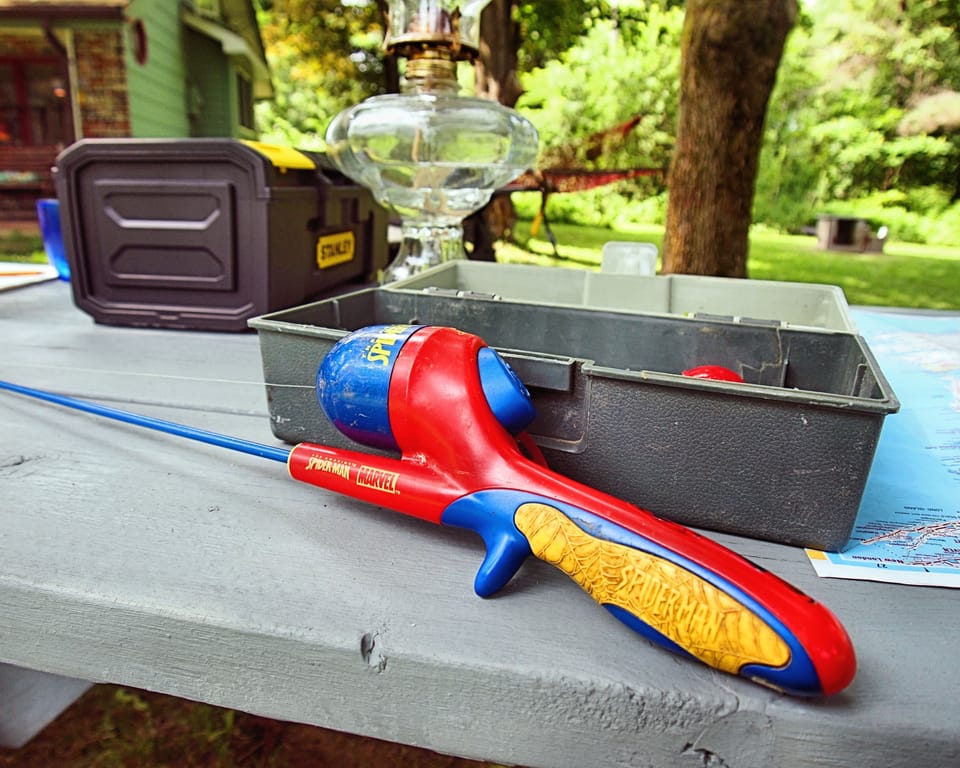 The kids will want to fish all day!