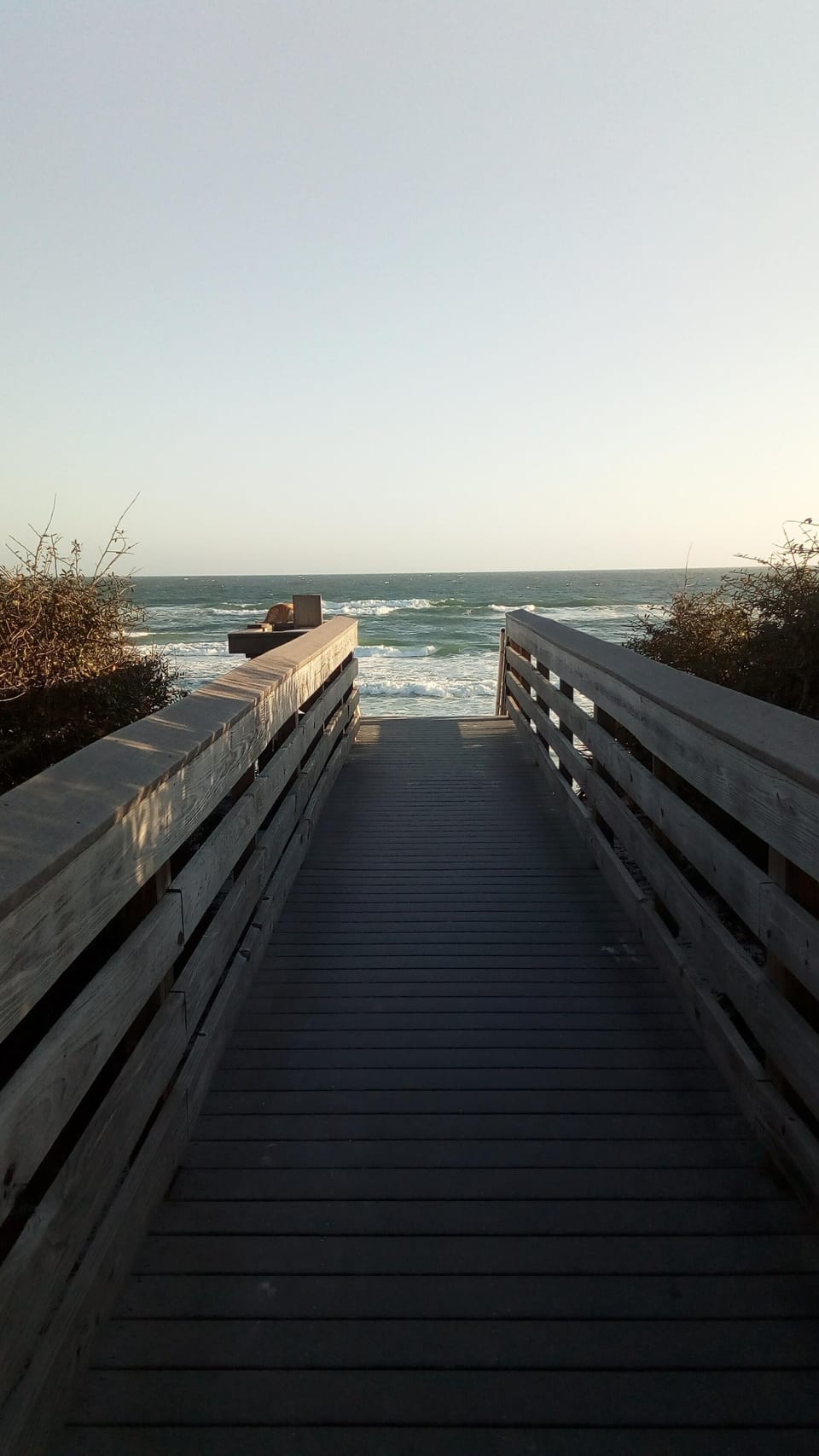 Boardwalk that leads to beach only 30 seconds from your front door