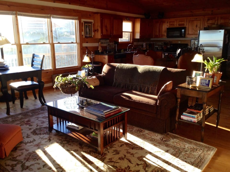 Living room view.