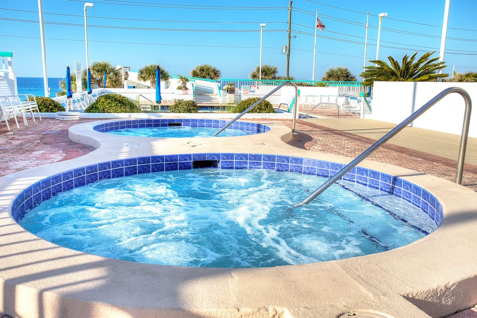 2 hot tubs & ( kiddie pool not pictured) 
